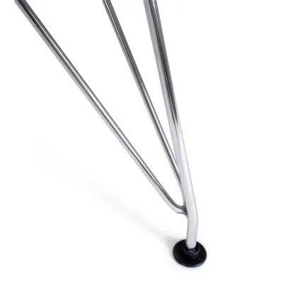 Стул CINDY IRON CHAIR (EAMES) (mod. 002) - металл, пластик, 51x46x82,5, черный