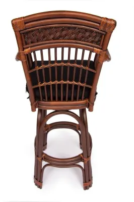 Барный стул Andrea - Pecan Washed (античн. орех), Ткань рубчик, цвет кремовый