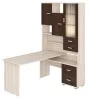 Компьютерный стол СР-620-160 - корпус карамель, фасады венге, столешница карамель