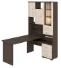 Компьютерный стол СР-620-160 - корпус венге, фасады карамель, столешница венге
