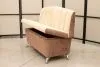 Кухонный прямой диван Альт с ящиком (антивандальный серый) - Кухонные диваны