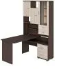 Компьютерный стол СР-620-140 - корпус венге, фасады карамель, столешница венге