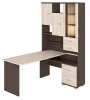 Компьютерный стол СР-620-160 - корпус венге, фасады карамель, столешница карамель