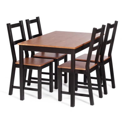 Обеденный комплект Соната (стол + 4 стула) / Sonata dining set - Стол и стулья