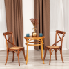 Стол THONET (mod.T9151) - дерево вяз, 60х75 см, Груша (№3)