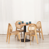 Стул FENRIR - дерево вяз, 42х45х85 см, Груша (№3)