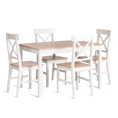 Обеденный комплект Хадсон (стол + 4 стула)/ Hudson Dining Set (mod.0103) - Стулья для кухни