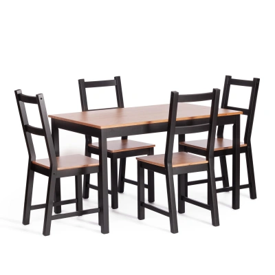 Обеденный комплект Соната (стол + 4 стула) / Sonata dining set - Стол и стулья