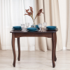 Стол CATERINA PROVENCE  - бук, мдф, 100+30x70x75 см, Cappuchino